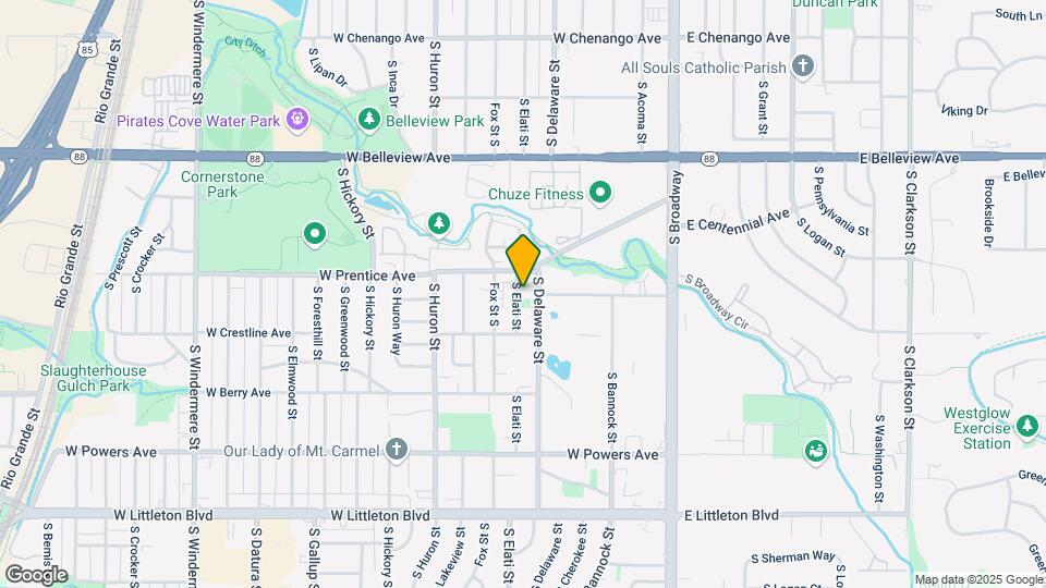 5330 S Elati Dr Map and Location Details