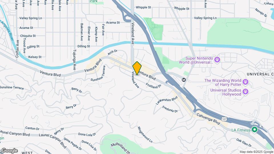 10949 Fruitland Dr Map and Location Details
