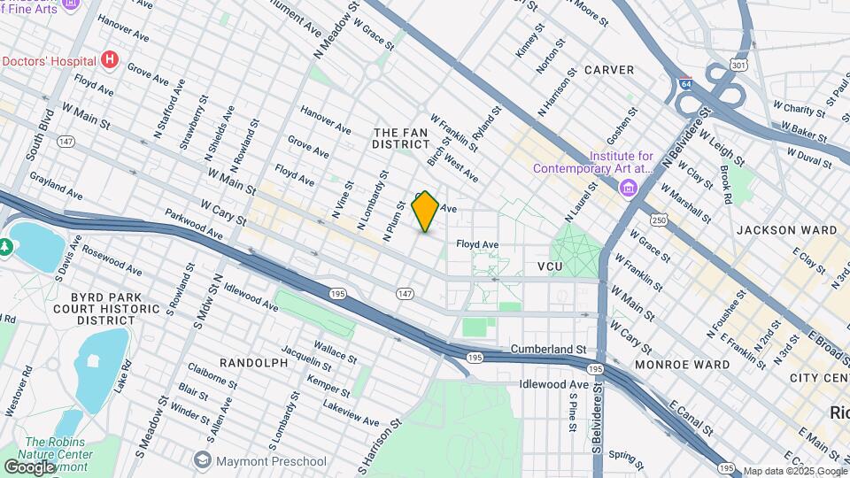 1321 Floyd Ave, Unit 1 Map and Location Details