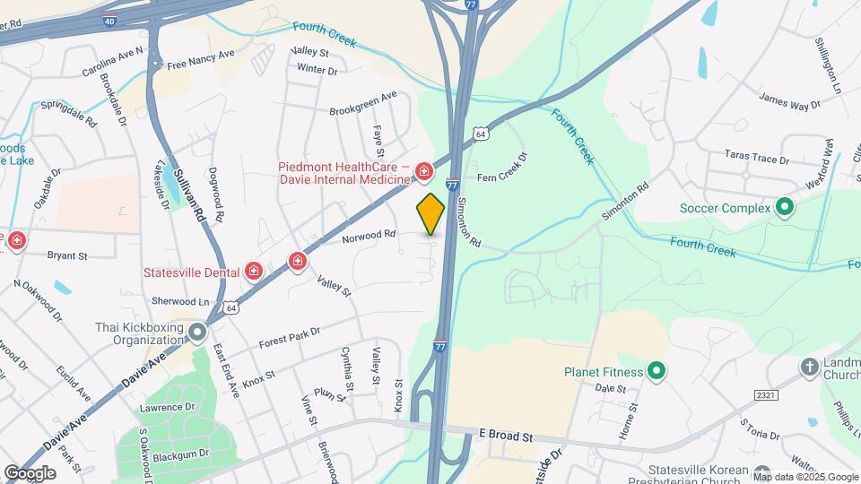 929 Ranchero St Map and Location Details