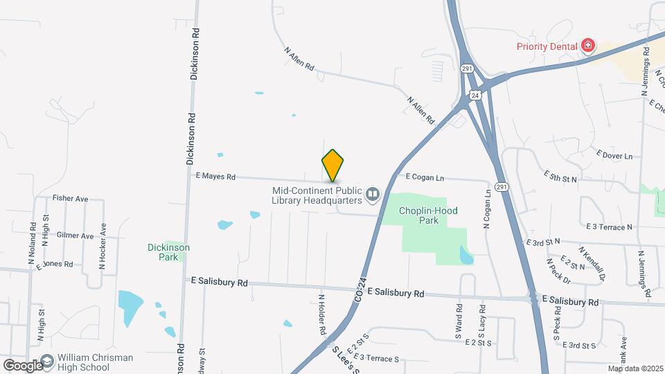 15301 E Mayes Rd Map and Location Details