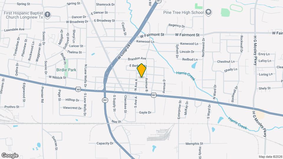 207 E Grand Ave, Unit A Map and Location Details