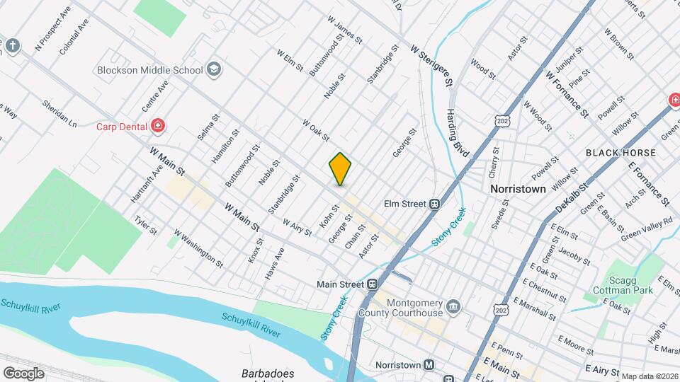 709 W Marshall St Mapa y Detalles de la Ubicación