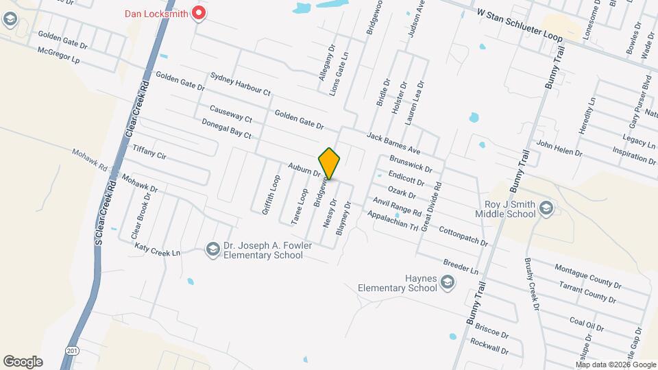 6108 Bridgewood Dr Map and Location Details