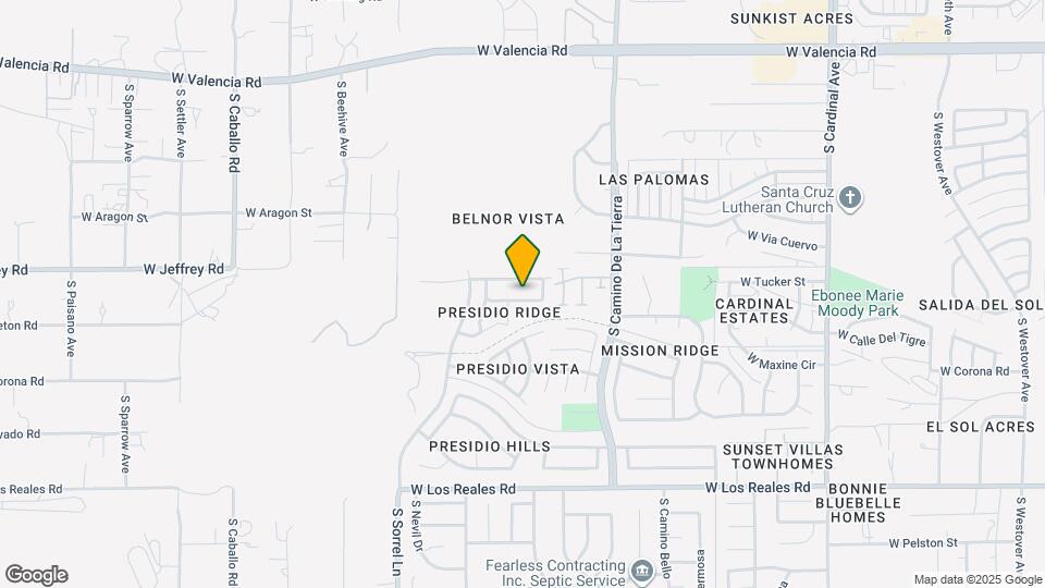 3532 W Lost Village Ln Map and Location Details