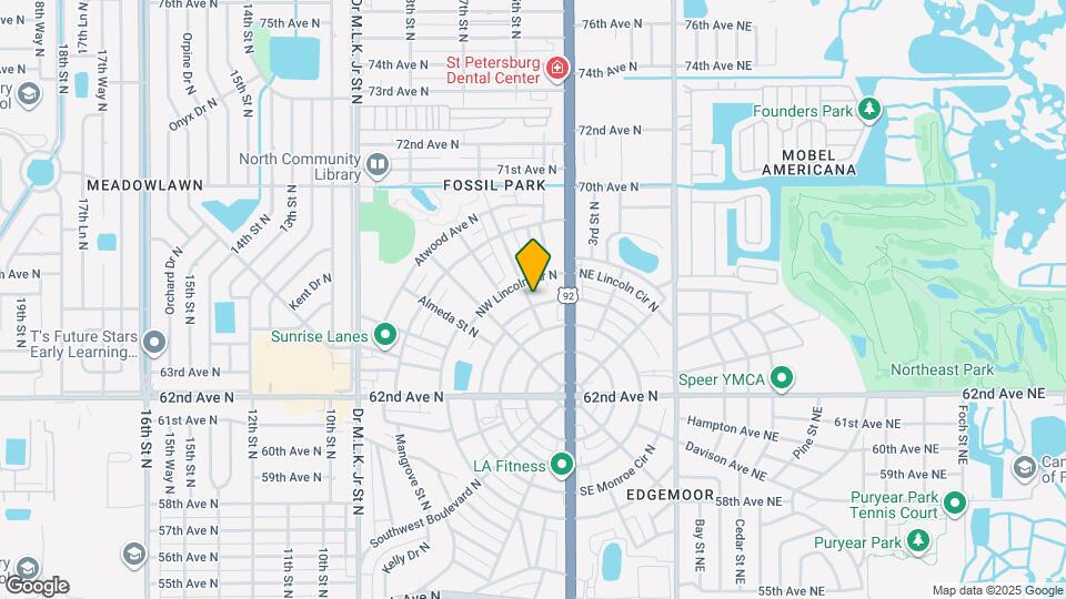 6501 Livingston Ave N Map and Location Details