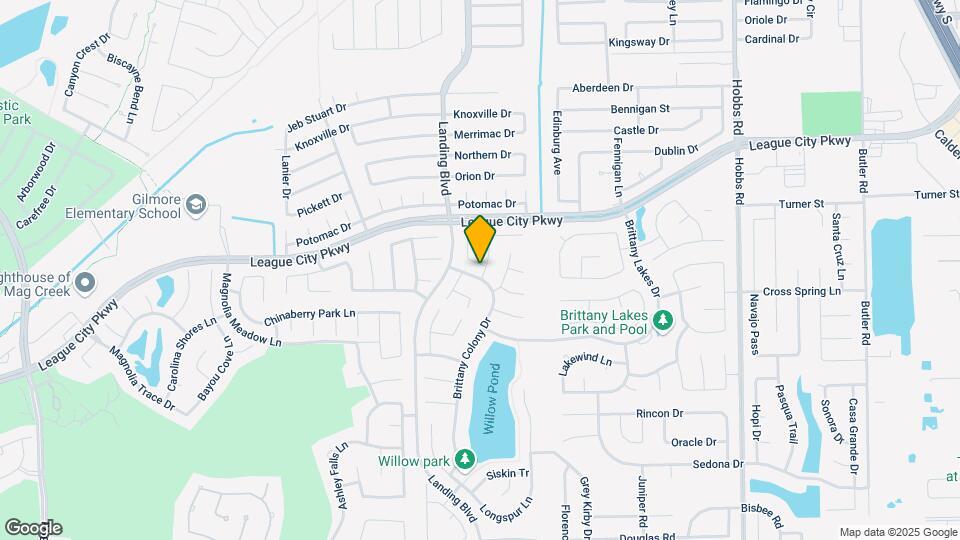 2521 Saratoga Dr Map and Location Details
