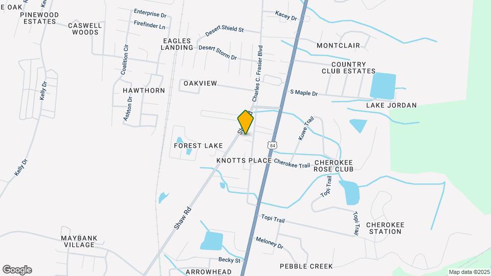 1230 Shaw Rd Map and Location Details