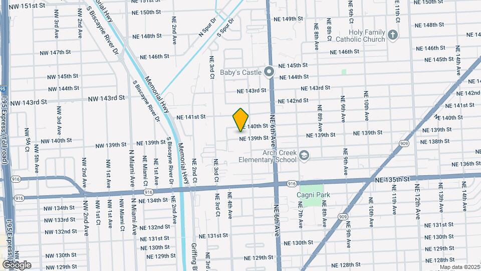 451-457 NE 139th St Map and Location Details