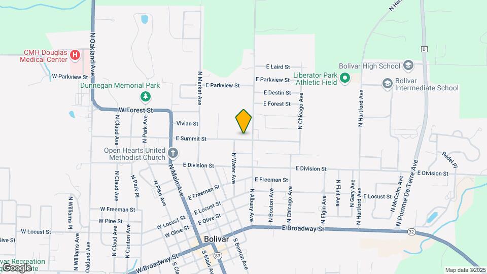 521 E Summit St Mapa y Detalles de la Ubicación