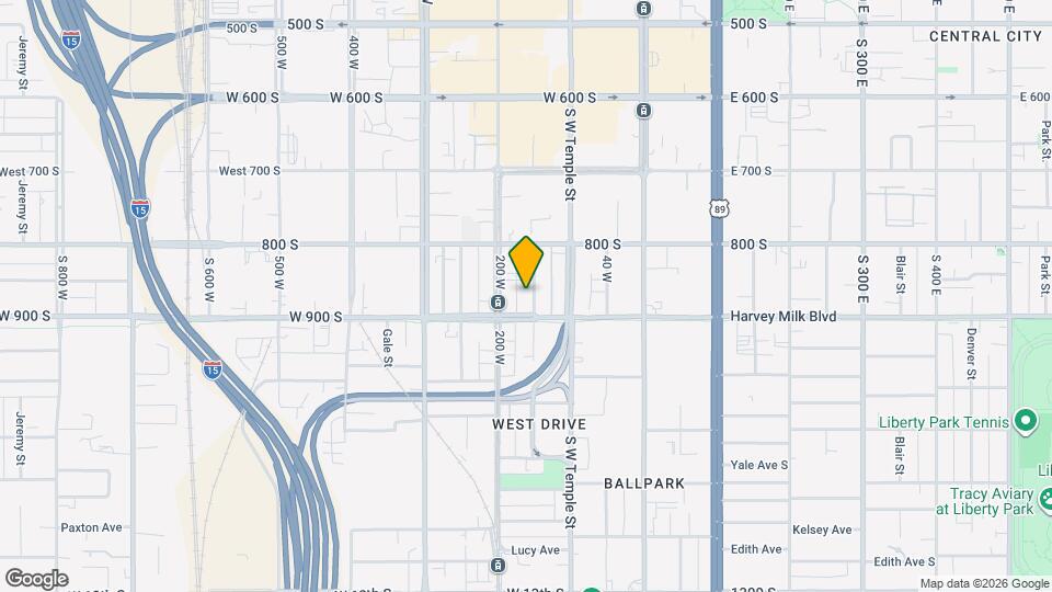 862 S Jefferson St Map and Location Details