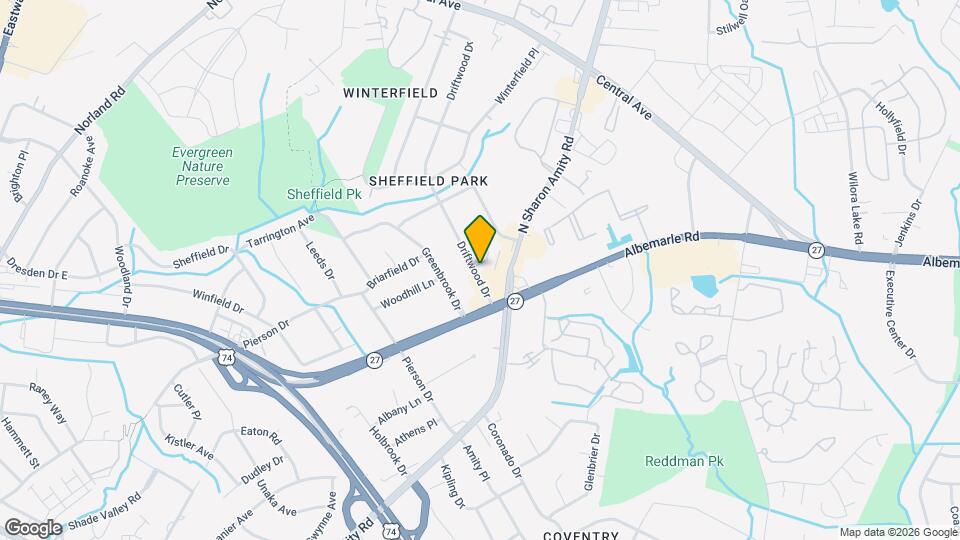 3134 Driftwood Dr Map and Location Details