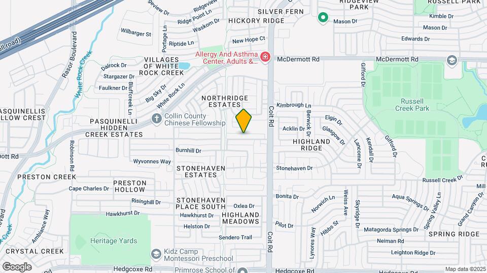 4117 Aldenham Dr Map and Location Details