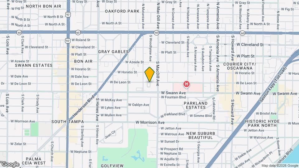 601 Casabella Cir Map and Location Details
