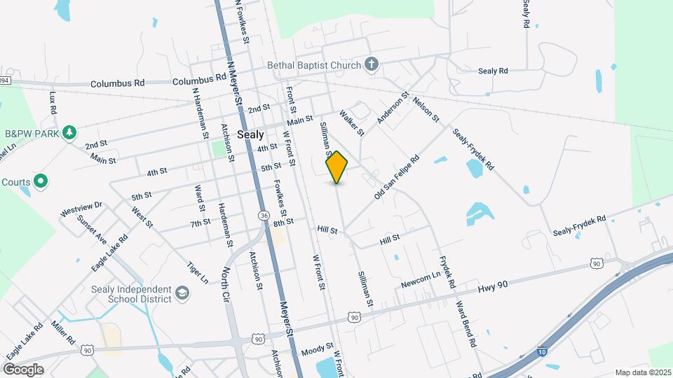 630 Silliman St-Unit -A Map and Location Details