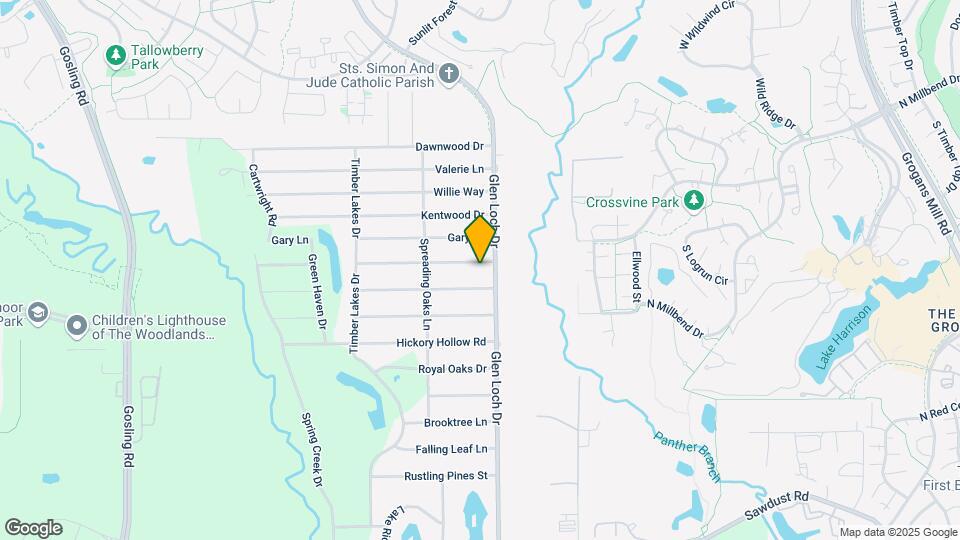 3211 Shadowcrest Ln Map and Location Details