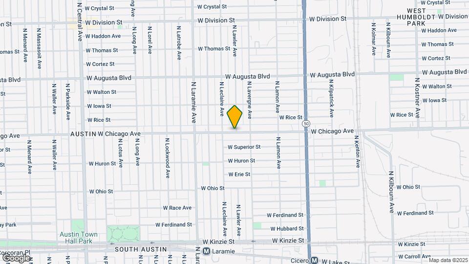 5032 W Chicago Ave Map and Location Details