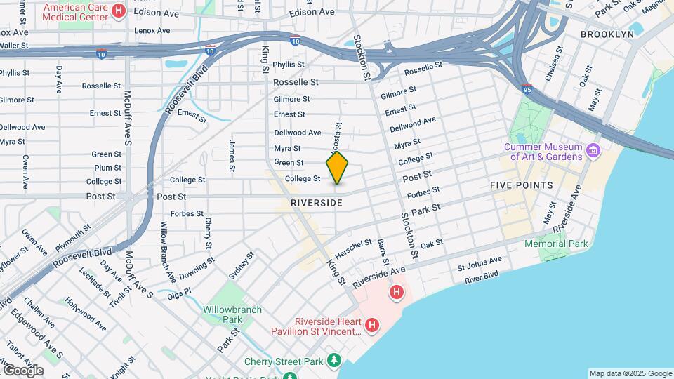 2609 Post St Map and Location Details