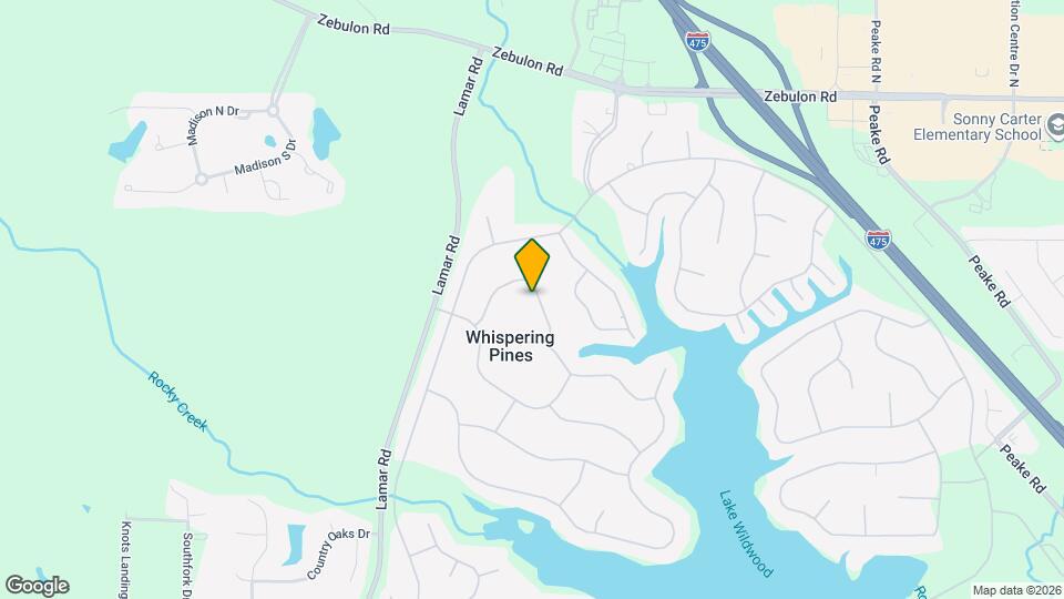 543 Loblolly Ln Map and Location Details