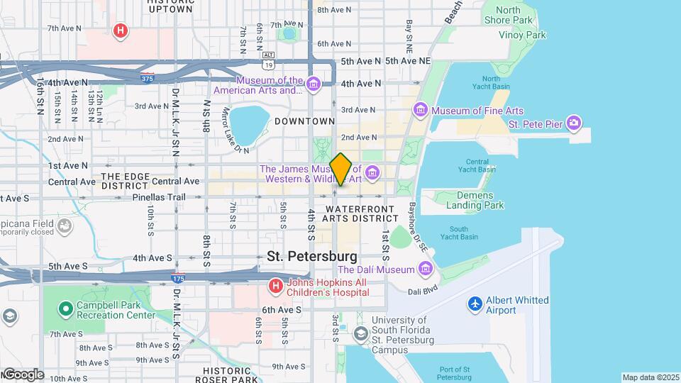 275 1st Ave S Map and Location Details