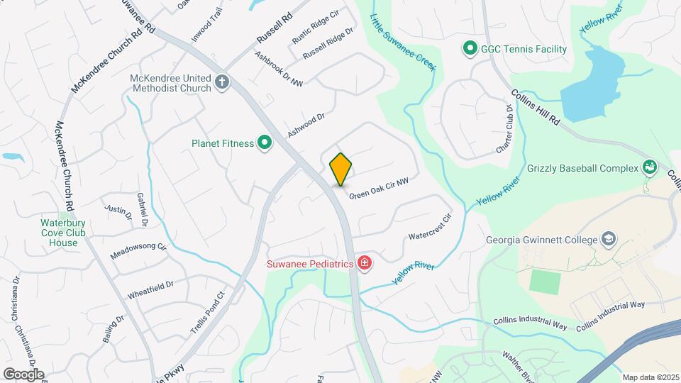 1261 Green Oak Cir Mapa y Detalles de la Ubicación