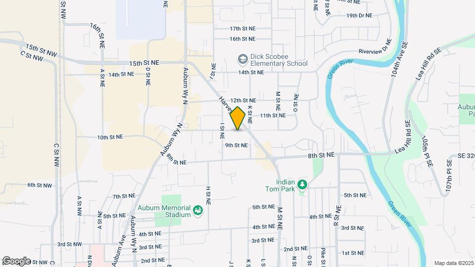 1002 10th St NE Map and Location Details