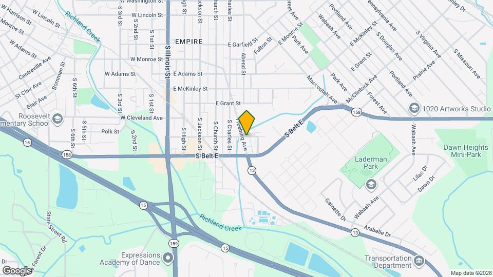 1002 Freeburg Ave Map and Location Details