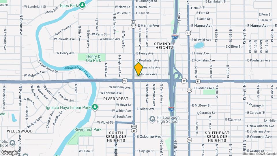 5406 N Suwanee Ave Map and Location Details