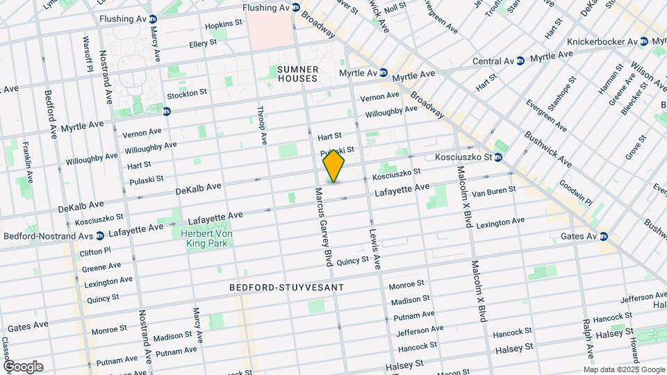 382 Kosciusko St Map and Location Details