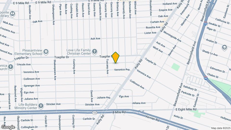 17670 Lincoln Ave Map and Location Details
