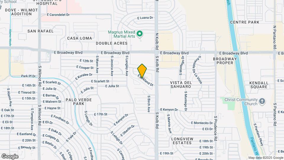 7002 E Kirkland Dr Map and Location Details
