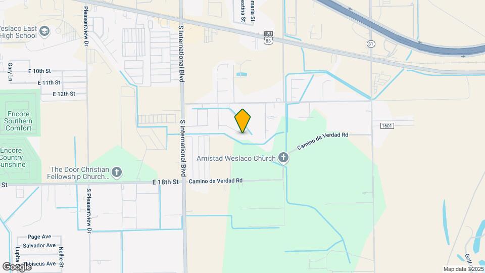 3906 Las Vistas Ln Map and Location Details