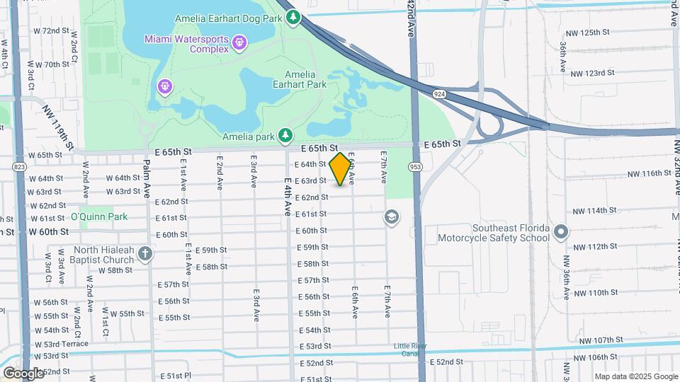 561 E 62nd St Map and Location Details