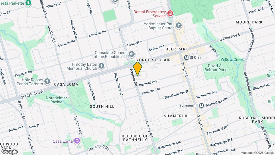 12 Foxbar Rd Map and Location Details