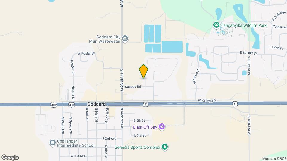 536 E Martens Ct Map and Location Details