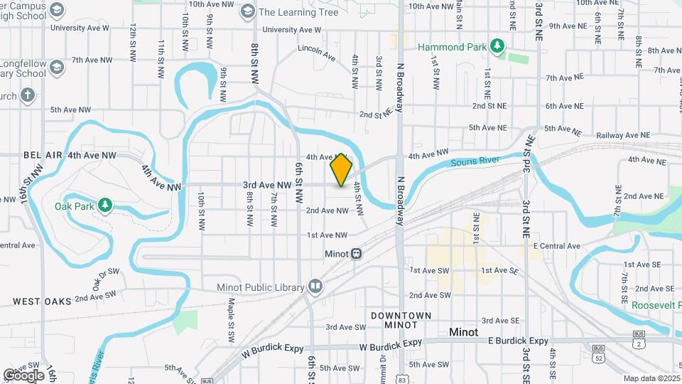 415 3rd Ave NW Map and Location Details