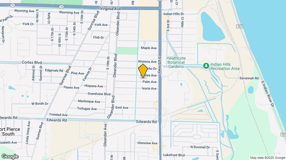 508-705 Palm Ave Map and Location Details
