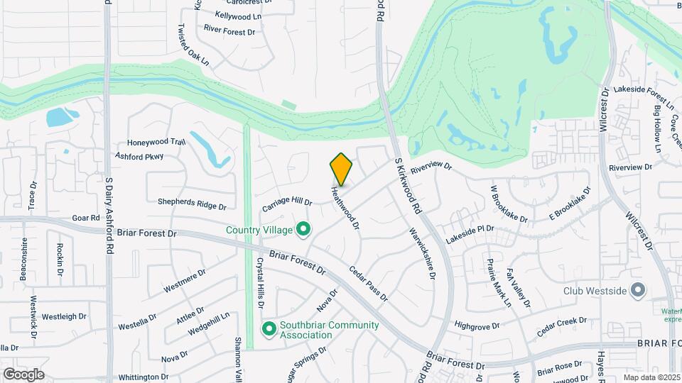 11930 Carriage Hill Dr Map and Location Details