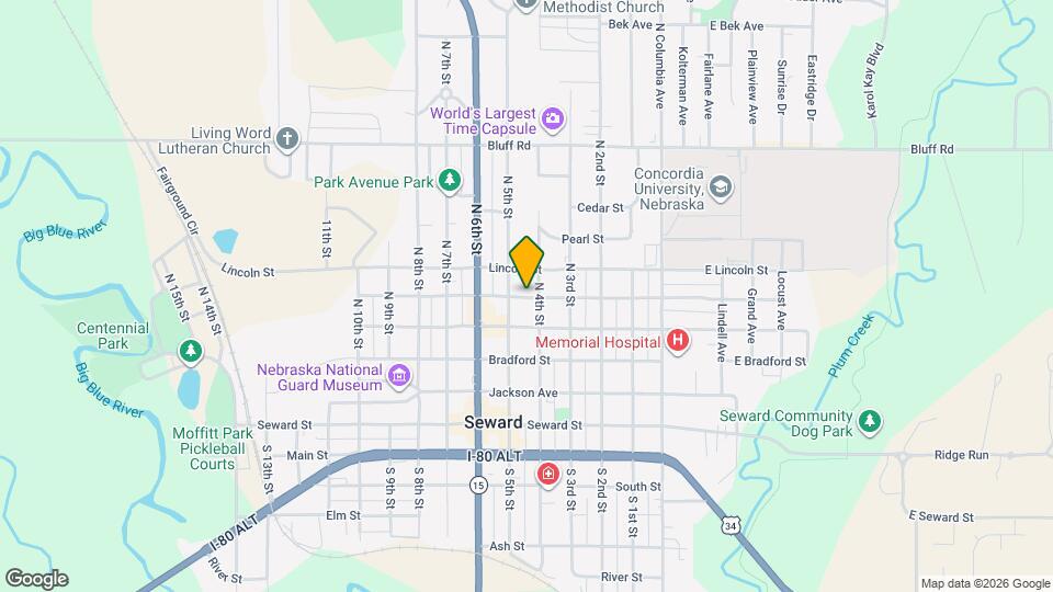440 Moffitt St Map and Location Details