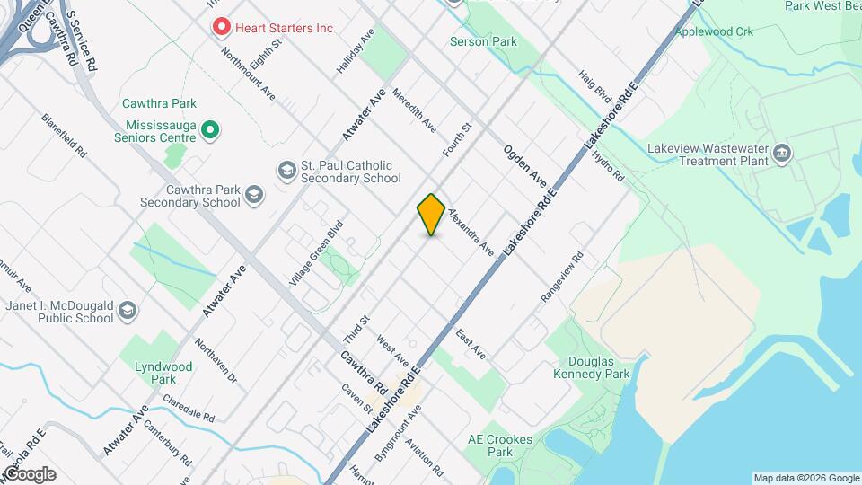 1078 Eastmount Ave Map and Location Details