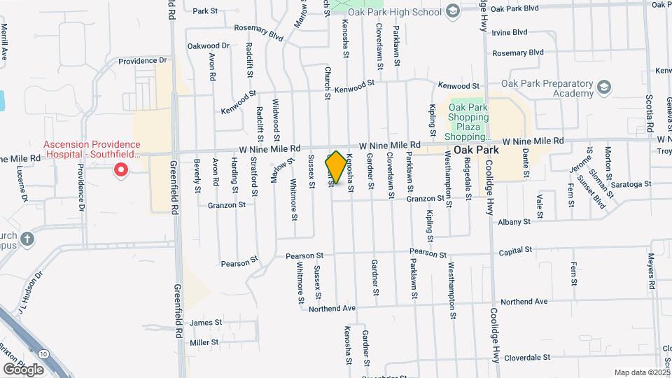 22030 Church St Map and Location Details