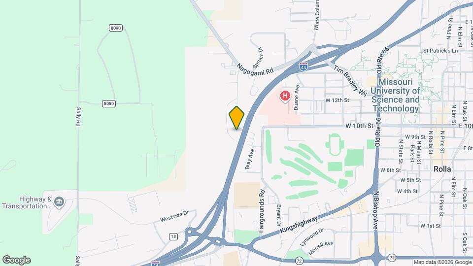 998 Vista Dr Map and Location Details