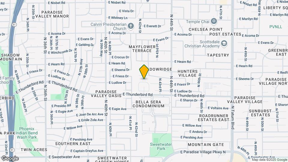 4226 E Friess Dr Map and Location Details