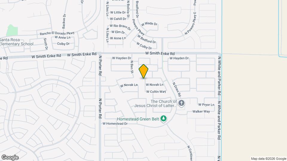 40907 W Robbins Dr Map and Location Details