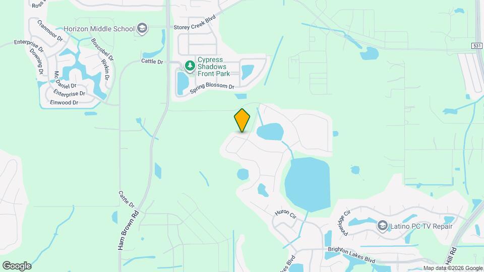 4345 Seven Canyons Dr Map and Location Details