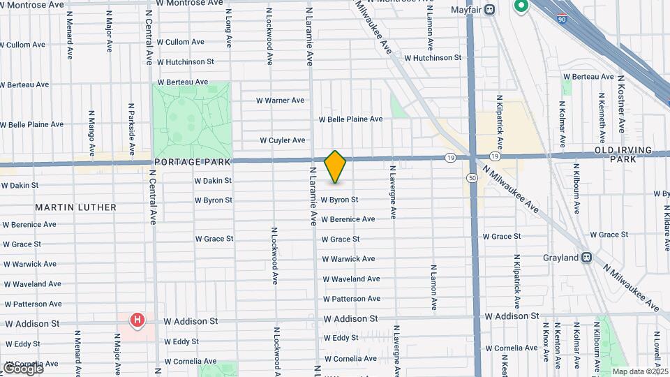 5131 W Dakin St, Unit Unit 3 Map and Location Details