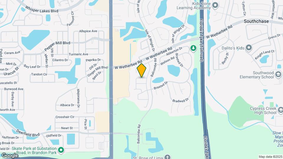 1718 Snaresbrook Way Map and Location Details