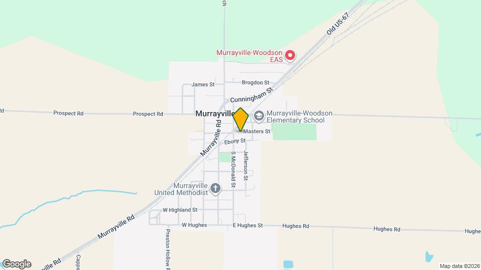 206 Masters St Map and Location Details