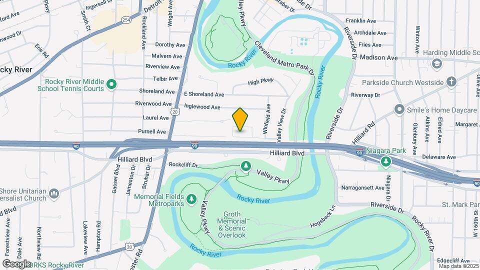18768 Rocky River Oval Map and Location Details