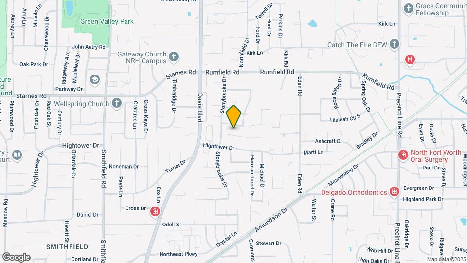 8513 Crestview Dr Map and Location Details
